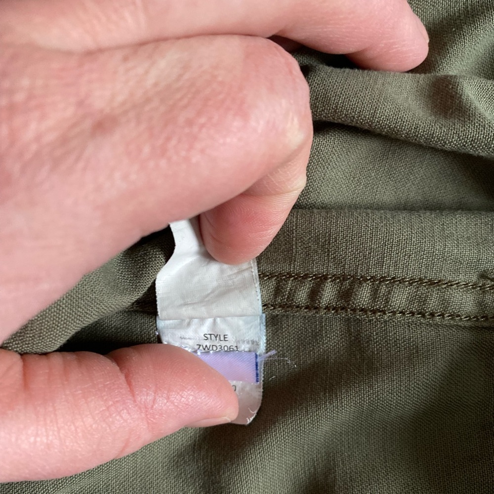 Lucky Brand Khaki Full Zip Utility Vest - Picture 6 of 6